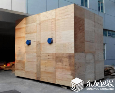 鋼木包裝箱（木材為主，鋼材為輔）